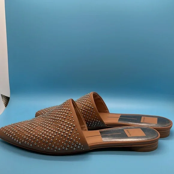 Dolce Vita tan leather mules Sz 8 - Picture 4 of 9